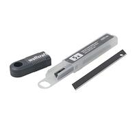 wolfcraft 5 Sharp Snap-Off Blades 9 mm, Black Replacement Utility Knives | Extra-sharp 13-segment cutter blades, 30% sharper than standard, fits all 9 mm snap-off knives. Article 4207000