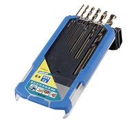 wolfcraft 6 Pcs. HSS Cobalt Metal Drill Bit Set, Cobalt-Alloyed for Steel | Precision-ground HSS Co drill bits with 130 degree tip angle for stainless steel and tough materials. 7118000