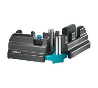 wolfcraft Adjustable Mitre Block & Skirting Board Angle Cutter - 2-in-1 Bevel Gauge and Mitre Box for Measuring 85°-180° and Sawing Precise Mitre Cuts - 6948000