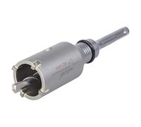 Wolfcraft 5480000 40mm Hollow Annular Bit CT with SDS Plus Adapter Impact and Shock Resistant