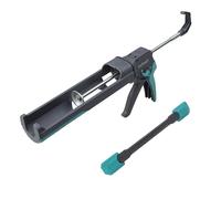 wolfcraft ‘Applying and Smoothing Silicone Joints’ Project Set - Set comprising a Cartridge Gun and a Joint Smoother, Ideal for confined Spaces - 8682060
