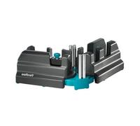 Wolfcraft Bevel And Mitre Box 2-In-1 Cutting Guide 70mm For Precise Baseboard, Skirting And Trim Angle Cutting Applications