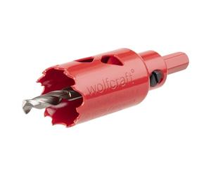 wolfcraft Bi-Metal Hole Saw, Ø 29 mm I 5465000 I For drywall materials, wood, plastics and metals, cutting depth 40 mm