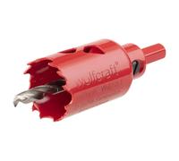 wolfcraft Bi-Metal Hole Saw, Ø 32 mm - Drill for Wood, Metal and Drywall