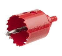 wolfcraft Bi-Metal Hole Saw, ø45 mm I 5470000 I For drywall materials, wood, plastics and metals, cutting depth 40 mm