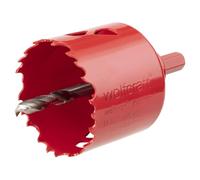 wolfcraft Bi-Metal Hole Saw, Ø 54 mm I 5472000 I For drywall materials, wood, plastics and metals, cutting depth 40 mm