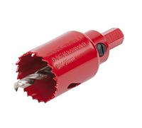 wolfcraft Bi-Metal Hole Saw, ø35 mm I 5467000 I For drywall materials, wood, plastics and metals, cutting depth 40 mm