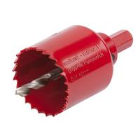 wolfcraft Bi-Metal Hole Saw, ø45 mm I 5470000 I For drywall materials, wood, plastics and metals, cutting depth 40 mm