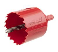 wolfcraft Bi-Metal Hole Saw, ø51 mm I 5471000 I For drywall materials, wood, plastics and metals, cutting depth 40 mm