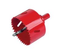 wolfcraft Bi-Metal Hole Saw, ø86 mm I 5486000 I For drywall materials, wood, plastics and metals, cutting depth 40 mm