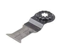 wolfcraft BIM Pushcut Saw Blade “Expert”, STARLOCK receptacle, plastic, plasterboard, wood with nails, 35 mm I 4252000 I For sawing wood, plastic, plasterboard and wood with nails