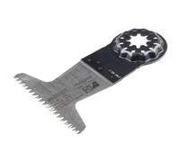 wolfcraft BIM Pushcut Saw Blade “Expert”, STARLOCK receptacle, wood I 4258000 I For cutting to length, plunge cuts and rip cuts