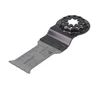 wolfcraft BIM Pushcut Saw Blade “Expert”, STARLOCK receptacle, wood, non-ferrous metals, gypsum plasterboards, 28 mm I 4241000 I For cutting to length, plunge cuts and rip cuts