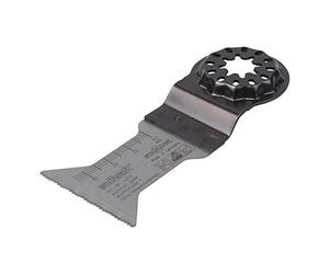 wolfcraft BIM Pushcut Saw Blade “Expert”, STARLOCK receptacle, wood, non-ferrous metals, gypsum plasterboards, 44 mm I 4242000 I For cutting to length, plunge cuts and rip cuts