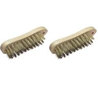 wolfcraft Brass Wire Violin Brush I 2721000 (Pack of 2)