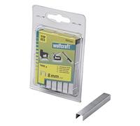 wolfcraft Broad Back Staple, Extra Hard Steel, Type 053 I 7031000 I Ideal for Fastening Fabric, Textiles and Thin Strips of Wood