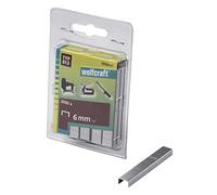 wolfcraft Broad Back Staple, Extra Hard Steel, Type 053 I 7036000 I Ideal for Fastening Fabric, Textiles and Thin Strips of Wood