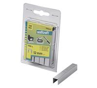 wolfcraft Broad Back Staple, Extra Hard Steel, Type 053 I 7042000 I Ideal for Fastening Fabric, Textiles and Thin Strips of Wood