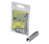 wolfcraft Broad Back Staple, Extra Hard Steel, Type 053 I 7046000 I Ideal for fastening fabric, textiles and thin strips of wood