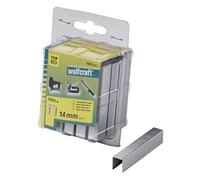 wolfcraft Broad Back Staple, Extra Hard Steel, Type 053 I 7047000 I Ideal for Fastening Fabric, Textiles and Thin Strips of Wood