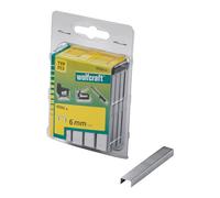 wolfcraft Broad Back Staple, Steel, Type 053 I 7016000 I Ideal for Fastening Fabric, Textiles and Thin Strips of Wood