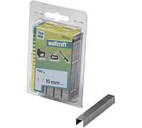 wolfcraft Broad Back Staple, Type 050 I 7012000 I Ideal for fastening fabric, textiles and thin strips of wood