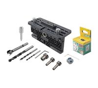 Wolfcraft Furniture Cam Lock Kit with Drilling Template for Cabinets & Drawers