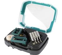 wolfcraft "Ceramic" Diamond Coated Annular Bit Set, 5 Pcs. I 8771000 I for Installing Bathroom Fittings and Cable bushings in Tiles or Glazed Tiles, Ø 5-10 mm, Cutting Depth 30 mm