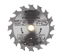 wolfcraft Circular Saw Blade for Cordless Circular Hand Saws, purple series I 6340000 I Fast, medium-coarse cuts