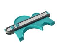 wolfcraft Contour Gauge PRO - 250 mm Profile Gauge with Clamping Lever | Professional scribe tool with 168 pins, 700 mm telescopic rail, and adjustable stop for laminate flooring. 6980000