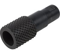 wolfcraft Cylindrical Rasp for Wood, Angle Grinder Attachment, Ø 31.5 mm | Heavy-duty C45 steel cylinder for aggressive material removal, shaping and rounding edges on M14 grinders. 4385000