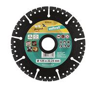wolfcraft Diamond Cutting Disc "Pro Multi" for Angle Grinders I 8336000