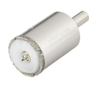Wolfcraft 5926000 Diamond Ceramic Hole Saw accessory with 10 mm Shank and 35 mm Ø Sponge Included
