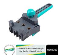 wolfcraft Dowelmaster-Dowel Gauge for Wood Joints with ? 6, 8, 10 mm Dowel Pins