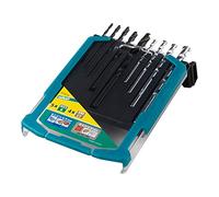 wolfcraft Drill Bit Set 9 Pcs. for Metal/Stone I 7115000 I for Drilling into Metal and Stone