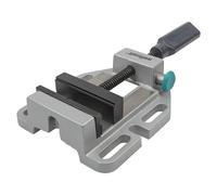 wolfcraft Drill Press Vice - 80 mm Machine Vice with Quick Adjustment