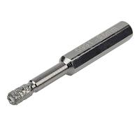 wolfcraft Dry Drill Bit, Diamond Coated, Hexagon Shank, Ø 6 mm I 5991000 I for Dry Drilling into Tiles, fine Stoneware and Ceramics