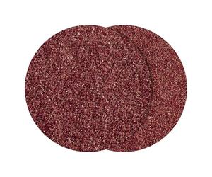 wolfcraft Easy-Fix Sanding Disc Set for bench sanders, Ø 178 mm, grain 40-80 I 4756000