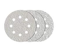 wolfcraft Easy-Fix Sanding Disc Set for Paint/Varnish, Ø 125 mm, grain 40-120, 25 Pcs. I 1156100