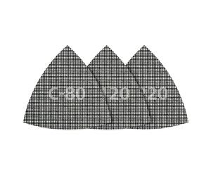 wolfcraft Easy-Fix Sanding Pad Set 5 Pcs., for plasterboard I 8469000