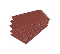 wolfcraft Easy-Fix Sanding Sheets for Wood/Metal, 125 x 70 mm, grain 60 I 2960000