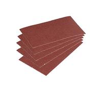 wolfcraft Easy-Fix Sanding Sheets for Wood/Metal, 125 x 70 mm, grain 80 I 2961000