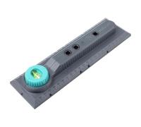 wolfcraft Electrician's Drill Jig - Marking and Alignment Template | Leveling tool for switch and socket installations in brick walls with 71 and 91 mm spacing markings. 5976000
