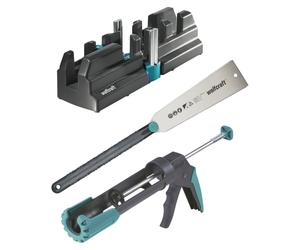 wolfcraft Essentials Tool Set for Attaching Skirting Boards Flooring Tool