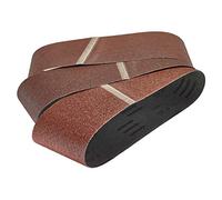 wolfcraft Fabric Sanding Belt Set, 75 x 533 mm, 5 Pcs. I 8417000