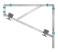 wolfcraft Stair Gauge for Measuring Steps & Precise Gauging Set of 39 Pcs