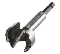 wolfcraft Forstner Drill Bit, Hexagon Shank I 3310000 I for Drilling in Wood, with and Without Depth Limit