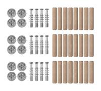 wolfcraft Furniture Cam Locks - 2955000 - Fastener Parts for Screw Joints