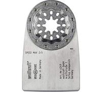 wolfcraft HCS Scraper Expert, Starlock Floor Adhesive Remover, 52 mm | Short rigid blade for removing tough carpet glue and tile adhesive residues. Durable Starlock receptacle. 4249000