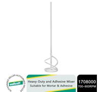 wolfcraft Heavy-Duty and Adhesive Mixer, ? 85 mm